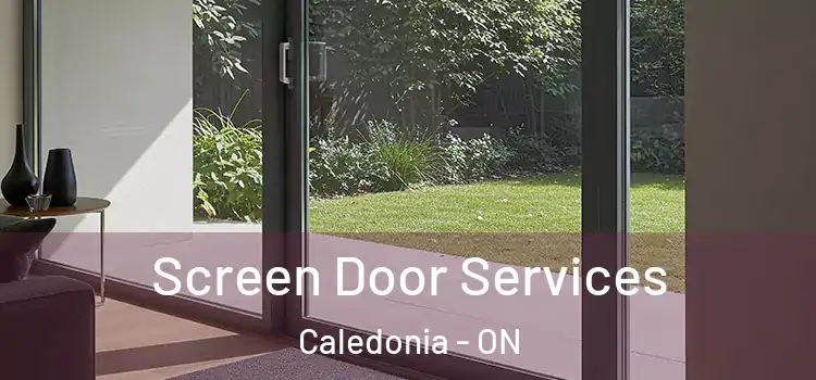 Screen Door Services Caledonia - ON